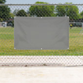 Grijze outdoor banner (Insitu)