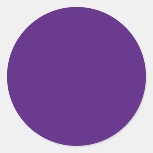 Grijze Paars, Gehakt Paars, Rum Ronde Sticker (Voorkant)