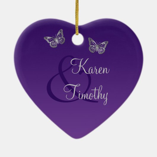 Grijze paars, Ons Ornament van de Herinnering van (Achterkant)