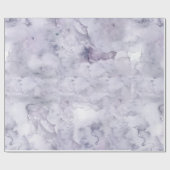 Grijze Paarse Misty Background Waterverf Cadeaupapier (Vlak)