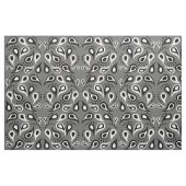 grijze paisley stof (Yard (91,4 cm))