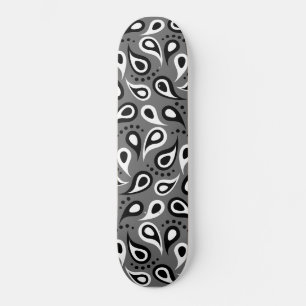 grijze paisleyskateboard persoonlijk skateboard