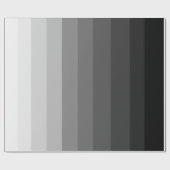 Grijze papierschaduwen cadeaupapier (Vlak)