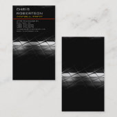 Grijze Patroonaantrekkelijk Visitekaartje (Voorkant / Achterkant)