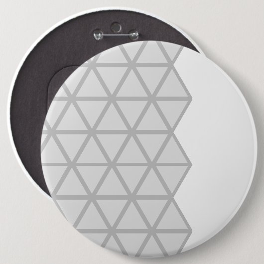 Grijze pattereerde Button (Voorkant /achterkant)