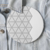 Grijze pattereerde Button (In situ)