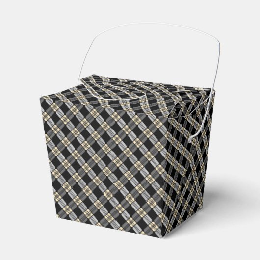 Grijze picknick bedankdoosjes (Voorkant Zijde)