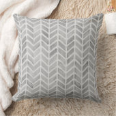 Grijze Pijl Patroon voor Natuurlijke Huis Kussen (Deken)