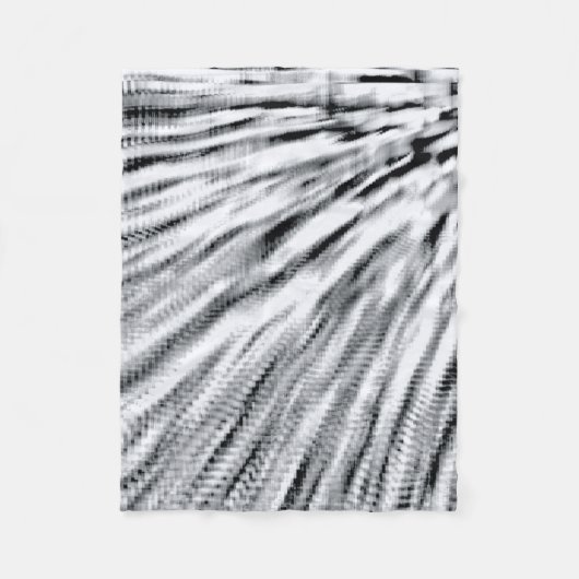 grijze-pixelwind fleece deken (Voorkant)