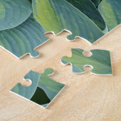 Grijze planten bladeren legpuzzel (Zijkant)