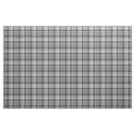 Grijze platte katoen (56 inch w) met printplaat stof