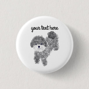 Grijze poel #1 Button