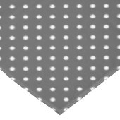 grijze polka-stippen, rood, grijs, grijs en wit, r tafelkleed (Gekanteld)