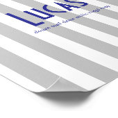 Grijze poster (Hoek)