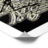 Grijze Poster afdrukken (Hoek)