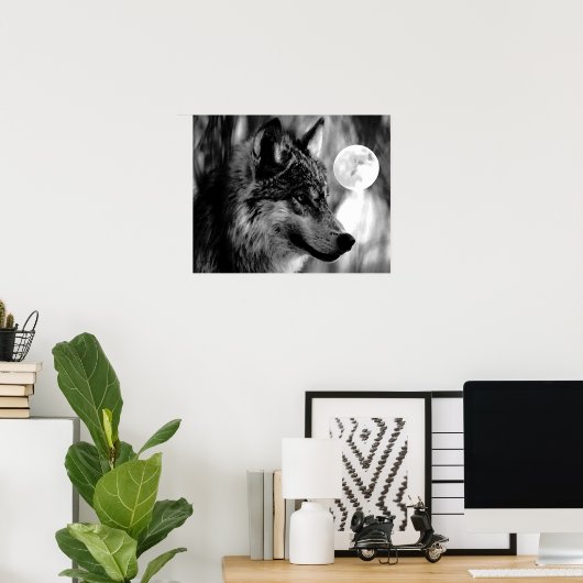 Grijze Posters afdrukken (Thuiskantoor)