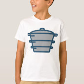 Grijze Pot T-Shirt (Voorkant)