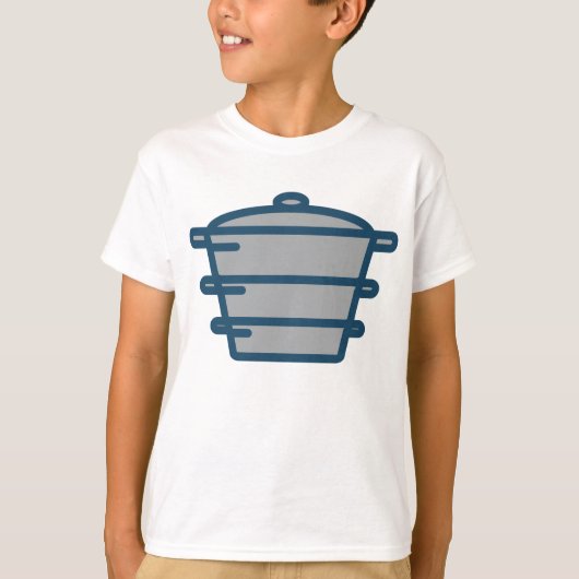 Grijze Pot T-Shirt (Voorkant)