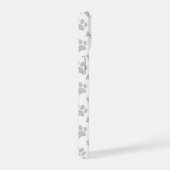 Grijze poten en Botten iPhone 15 Case (Rechterkant)