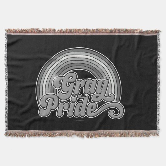 Grijze Pride (in ruste bejaarde) Deken (Voorkant)