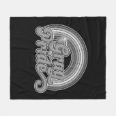 Grijze Pride (in ruste bejaarde) Fleece Deken (Voorkant (Horizontaal))