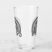 Grijze Pride (in ruste bejaarde) Glas (Links)