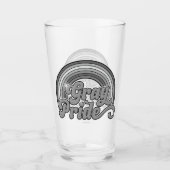 Grijze Pride (in ruste bejaarde) Glas (Voorkant)