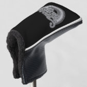Grijze Pride (in ruste bejaarde) Golfheadcover (3/4 voorkant)