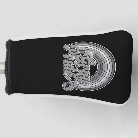Grijze Pride (in ruste bejaarde) Golfheadcover (Voorkant)