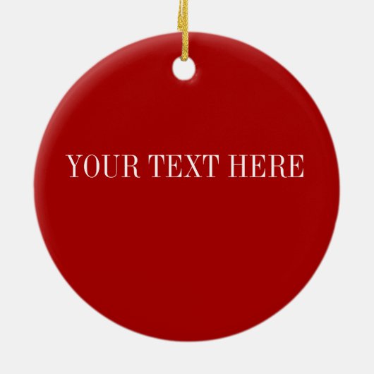 Grijze Pride (in ruste bejaarde) Keramisch Ornament (Achterkant)