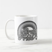 Grijze Pride (in ruste bejaarde) Koffiemok (Links)
