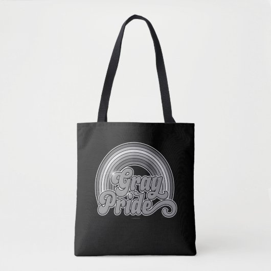 Grijze Pride (in ruste bejaarde) Tote Bag (Voorkant)