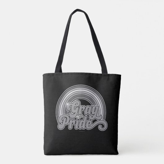 Grijze Pride (in ruste bejaarde) Tote Bag (Achterkant)