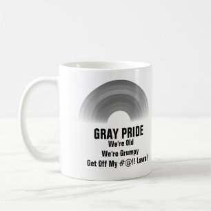 Grijze Pride Koffiemok