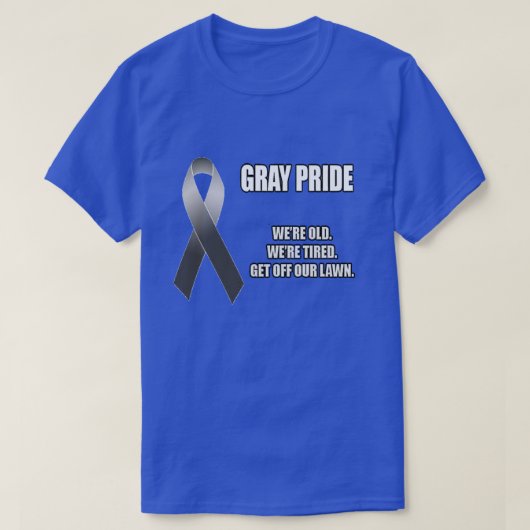 Grijze Pride T-shirt (Design voorkant)