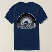 Grijze Pride T-shirt (Design voorkant)