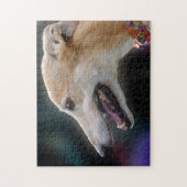 Grijze puzzel legpuzzel (Verticaal)