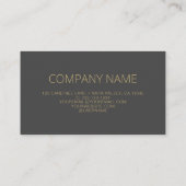 Grijze QR-Code Zakelijke Logo Modern Visitekaartje (Achterkant)