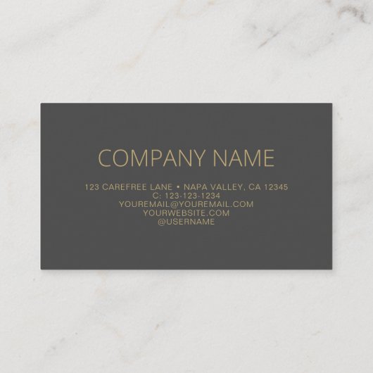 Grijze QR-Code Zakelijke Logo Modern Visitekaartje (Achterkant)