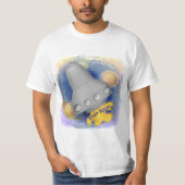 Grijze raket T-shirt (Voorkant)