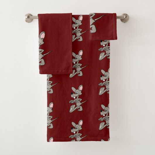 Grijze rat bad handdoek (Insitu)