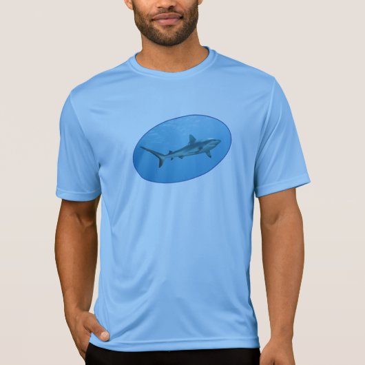 Grijze Reefshark, Yap Island - Fotografisch ontwer T-shirt (Voorkant)
