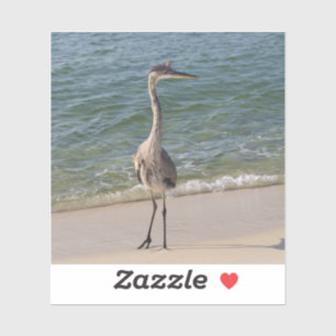 Grijze Reiger Sticker