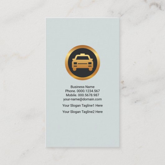 Grijze reiswegen met rooster delen visitekaartje (Achterkant)