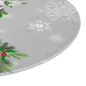 Grijze rendiersnijmachine snijplank (Hoek)