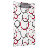 grijze rode cirkels wit klembord (Rechts)