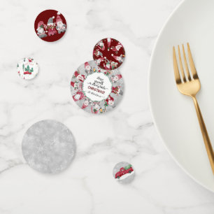 Grijze Rode Vrachtwagen Gnomen Merry Little Christ Confetti