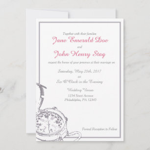 Grijze rondweg uitnodiging