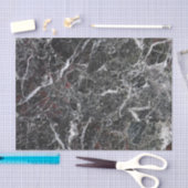 Grijze Rook Kleur Marmeren Steen Tissuepapier (Craft)
