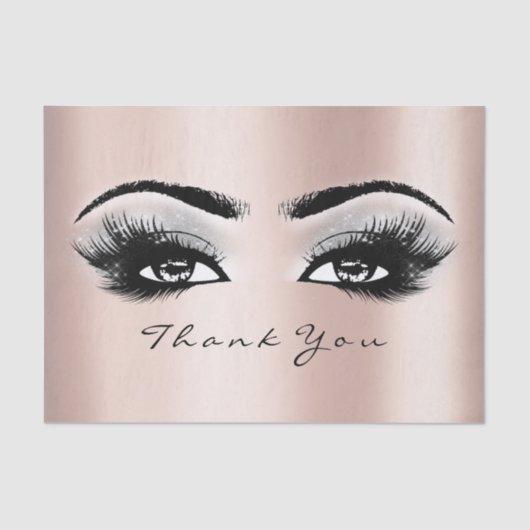 Grijze Roos Goudvlekken Hartelijk dank Tissuepapier (Voorkant)